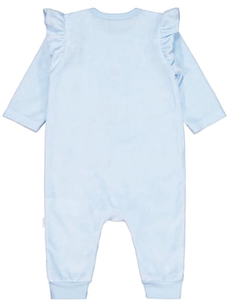 Civil Baby Balerin Nakışlı 6-18 Ay Tulum - Mavi