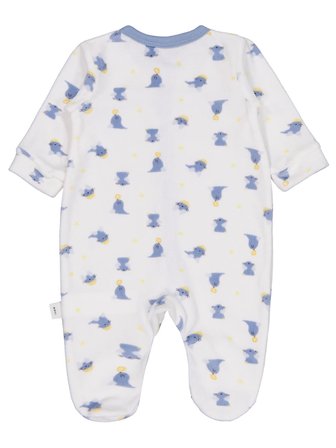 Civil Baby Fok Balığı Empirme 1-9 Ay Tulum - Kırık Beyaz