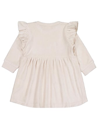 Civil Baby Kedi Nakışlı 6-18 Ay Elbise - Bej 12-18 Ay