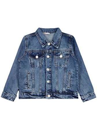 Civil Girls ARIZONA 10-13 Yaş Ceket - Mavi 13-14 Yaş