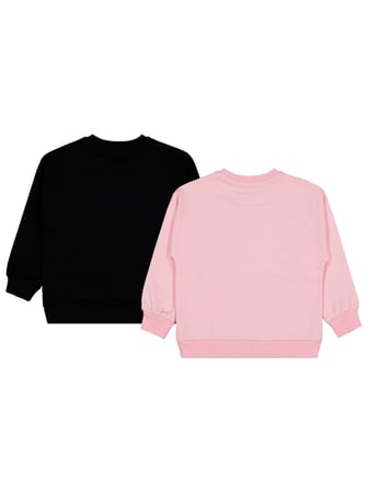 Civil Girls Fiyonk Baskılı 2'li Set 6-9 Yaş Sweatshirt - Standart