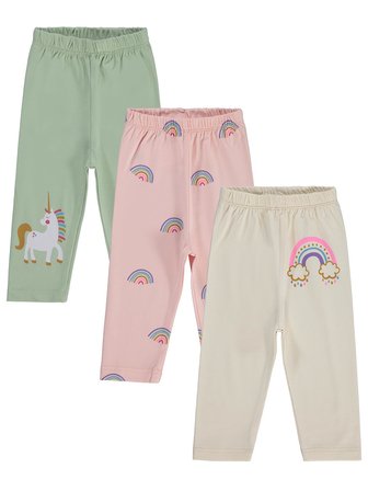 Civil Baby Unicorn Baskılı 3'lü Set 6-18 Ay Tayt - Standart