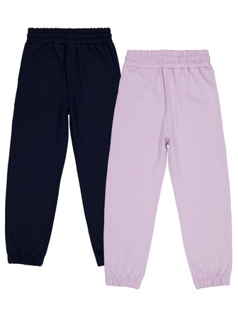 Civil Girls New York Baskılı 2'li Set 6-9 Yaş Eşofman Altı - Standart