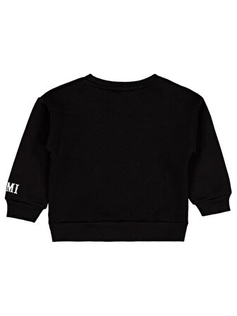 Kuromi 2-5 Yaş Sweatshirt - Siyah 2-3 Yaş