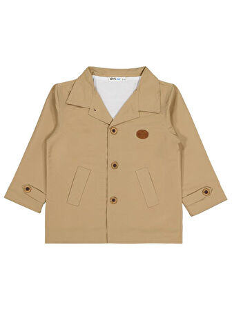 Civil Boys Armalı Trençkot 2-5 Yaş Ceket - Bej 4-5 Yaş