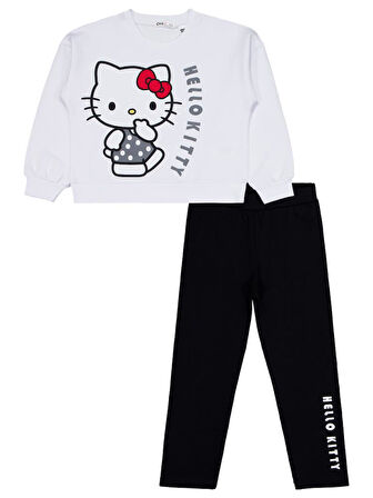 Hello Kitty 6-9 Yaş Takım - Beyaz 9-10 Yaş