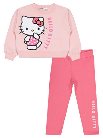 Hello Kitty 2-5 Yaş Takım - Pembe 2-3 Yaş