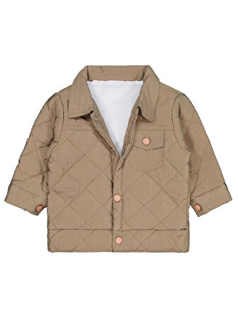 Civil Baby Baklava Desen 6-18 Ay Ceket - Haki 9-12 Ay
