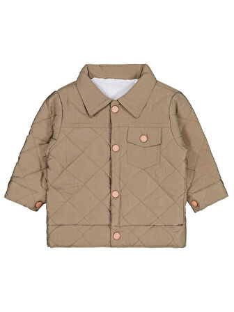 Civil Baby Baklava Desen 6-18 Ay Ceket - Haki 9-12 Ay