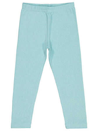 Civil Girls Düz 6-9 Yaş Tayt - Yeşil 9-10 Yaş