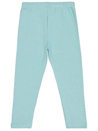 Civil Girls Düz 6-9 Yaş Tayt - Yeşil 7-8 Yaş