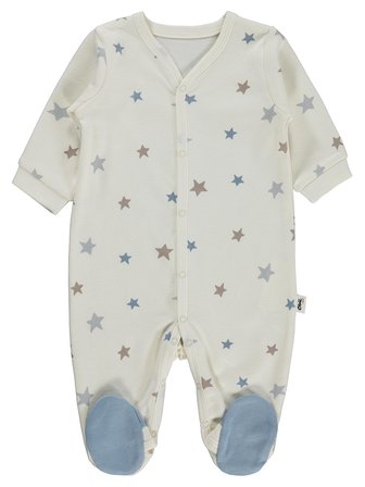 Civil Baby Yıldız Empirme 1-9 AY Tulum - Ekru
