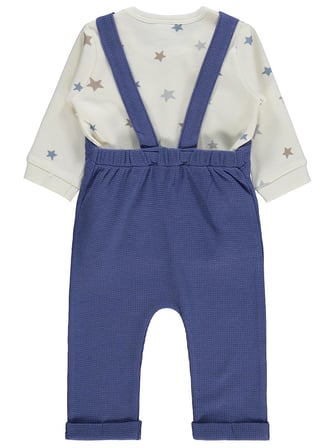 Civil Baby Gezegen Baskılı 6-18 Ay Slopet - Mavi