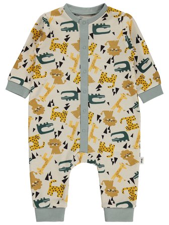 Civil Baby Hayvanlar Empirme 6-18 Ay Tulum - Gri
