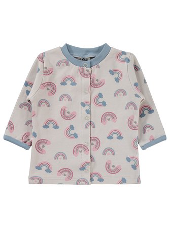 Civil Baby Gökkuşağı Empirme 1-9 AY Pijama Takımı - Bej