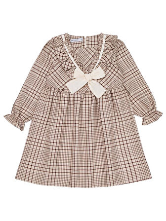 Pierre Cardin 6-9 Yaş Elbise - Bej 7-8 Yaş