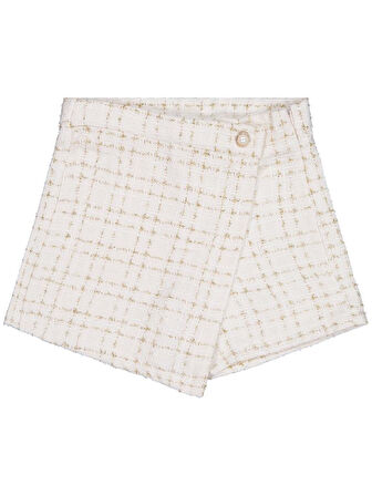 Pierre Cardin 6-9 Yaş Şort - Ekru 6-7 Yaş