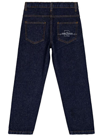 Pierre Cardin Nakışlı 5 Cep 10-12 Yaş Pantolon - Lacivert 10-11 Yaş