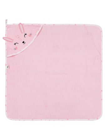 Civil Baby Tavşan Kulaklı Bambu Havlu - Pembe