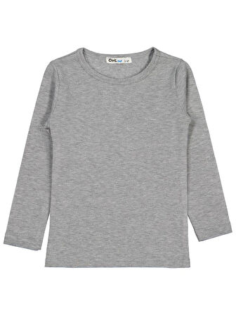 Civil Boys Termal 3-7 Yaş Sweatshirt - Gri 5-6 Yaş