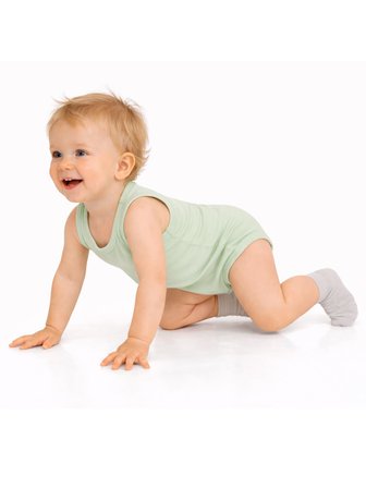 Civil Baby 3'lü Karışık Renk 3-36 Ay Çıtçıtlı Badi - Bej