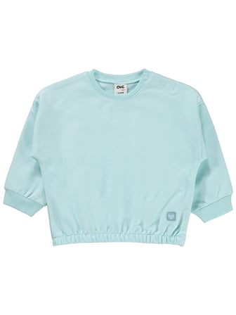 Civil Baby Kız Bebek Düz Basic Kalpli 6-18 Ay Takım - Yeşil