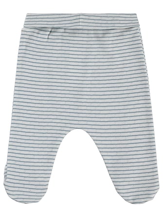 Civil Baby Çizgili 1-9 Ay Tek Alt Bebe - Ekru
