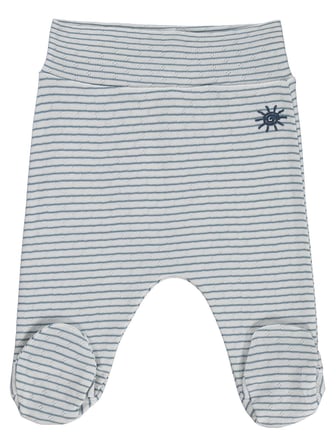 Civil Baby Çizgili 1-9 Ay Tek Alt Bebe - Ekru