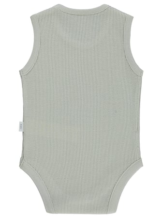 Civil Baby Basic 3-18 Ay Çıtçıtlı Badi - Kahverengi