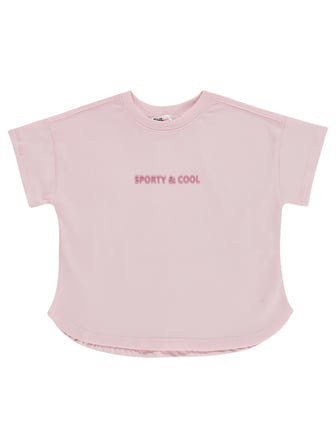 Civil Girls Sporty&Cool Baskılı 2-5 Yaş Tişört - Soluk Leylak
