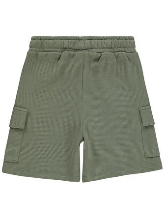 Civil Boys Basic Önü Düğmeli 2-5 Yaş Şort  - Haki