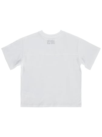 Civil Boys Basic Flamlı 10-13 Yaş Tişört - Kırık Beyaz