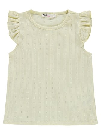 Civil Girls Kaprili 2-5 Yaş Pijama Takımı - Sarı
