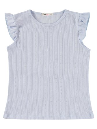 Civil Girls Kaprili 10-13 Yaş Pijama Takımı - Mavi