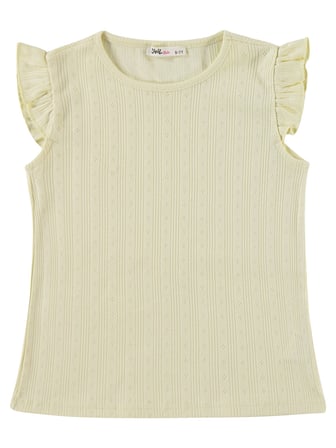 Civil Girls Kaprili 6-9 Yaş Pijama Takımı - Sarı