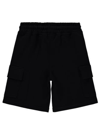 Civil Boys Basic Kargo Cepli 6-9 Yaş Kapri - Siyah