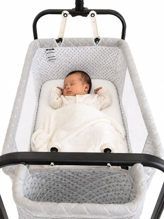 Kujju Prime Anne Yanı Beşik - Siyah