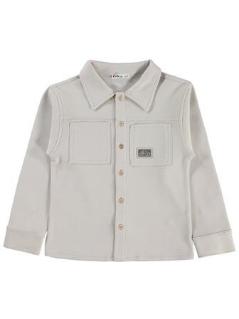 Civil Boys Basic 6-9 Yaş Gömlek - Koyu Taş Rengi