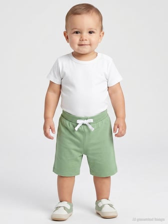 Civil Baby Ribanalı 6-18 Ay Erkek Kapri - Haki