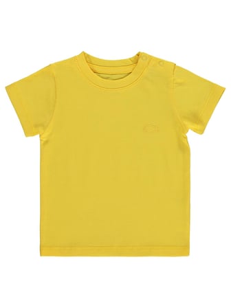 Civil Baby Balık Nakışlı 6-18 Ay Tişört - Sarı