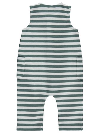 Civil Baby Çizgili 6-18 Ay Tulum - Yeşil