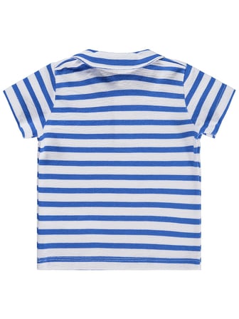 Civil Baby Yelken Baskılı 6-18 Ay Tişört - Mavi