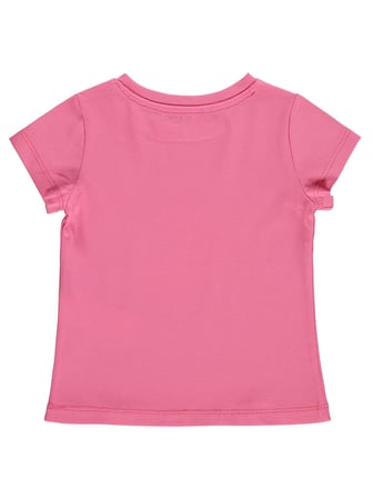 Civil Girls Çilek Baskılı 2-5 Yaş Tişört  - Pembe