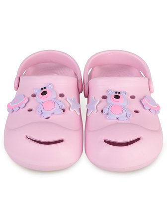 Civil Girls Emojili 31-35 Numara Terlik - Pembe