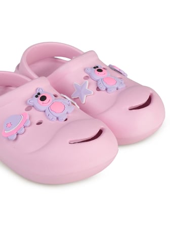 Civil Girls Emojili 31-35 Numara Terlik - Pembe