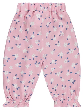 Civil Baby Paça Büzgülü 6-18 Ay Pantolon - Pembe