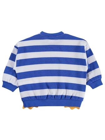 Civil Baby Mobil Aksesuarlı 3-18 Ay Sweatshirt - Mavi