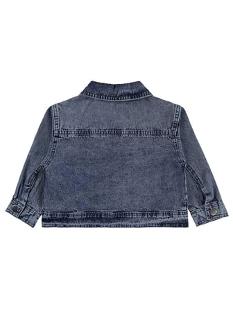 Civil Girls Torba Cepli 2-5 Yaş Ceket - Mavi