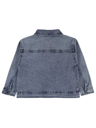 Civil Girls Torba Cepli 6-9 Yaş Ceket - Mavi