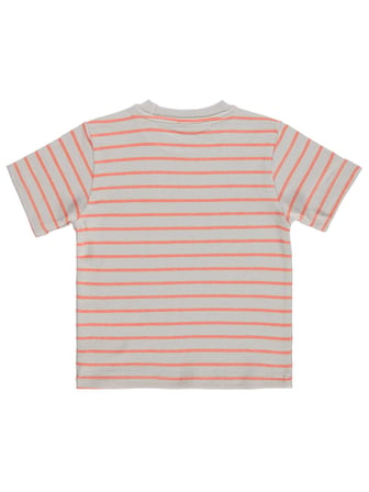 Civil Boys Çizgili Etiketli 2-5 Yaş Tişört - Pembe